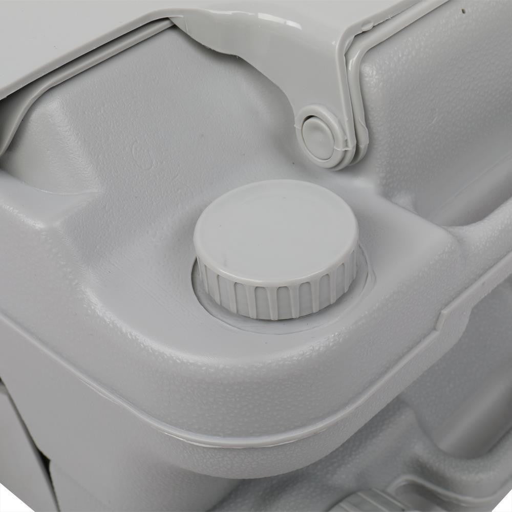 2.8 Gallon Portable Camping Toilet with Flush, Odor Proof, Leak Proof