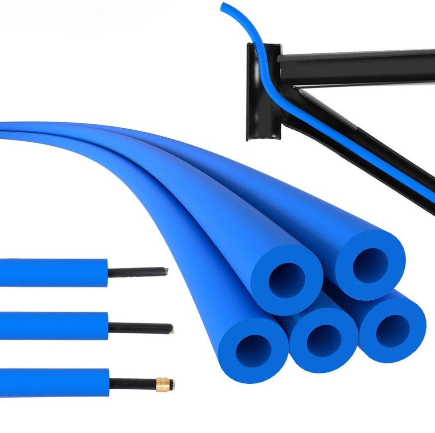 Bike Frame Internal Cable Housing Damper Foam Sleeve 1.6m Black