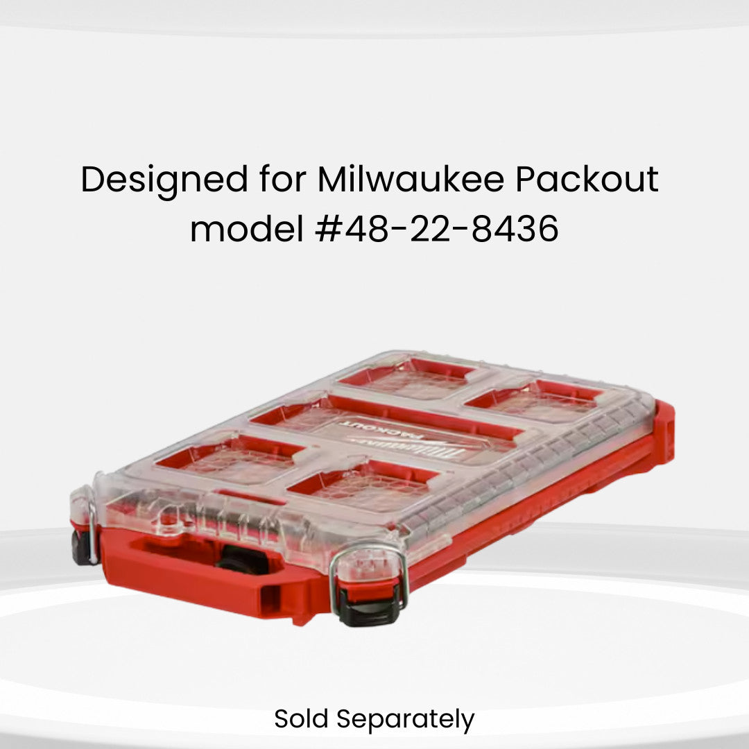 Gun Storage Insert for Smith & Wesson M&P9 Shield X with Optic - Milwaukee Packout Compatible