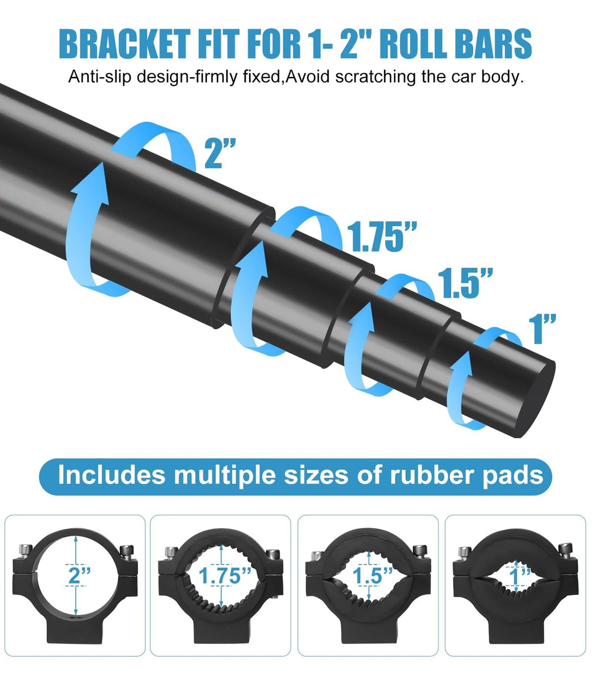 UTV Gas Can Mount Water Tank Oil Can Holder for Polaris RZR Talon Can-Am