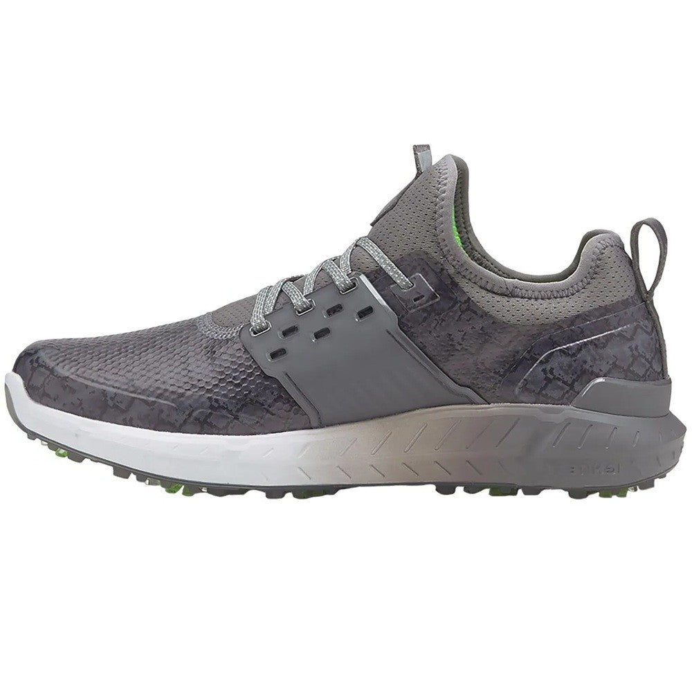 Golf Shoes Men Spiked Snakeskin Style Athletic Footwear – Multiple Sizes