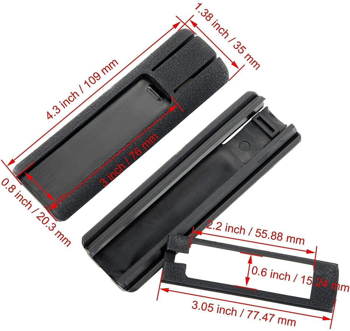 Tactical Pressure Switch Mount for 20mm Rails - Fits M300 M600 Flashlights