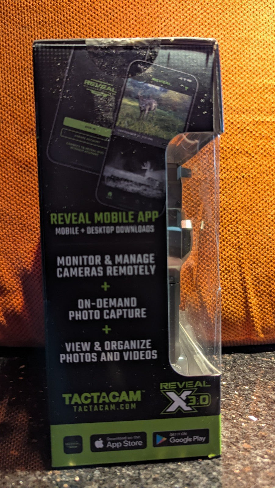 Cellular Trail Camera with Minor Cosmetic Damage - Reveal by Tactacam X 3.0
