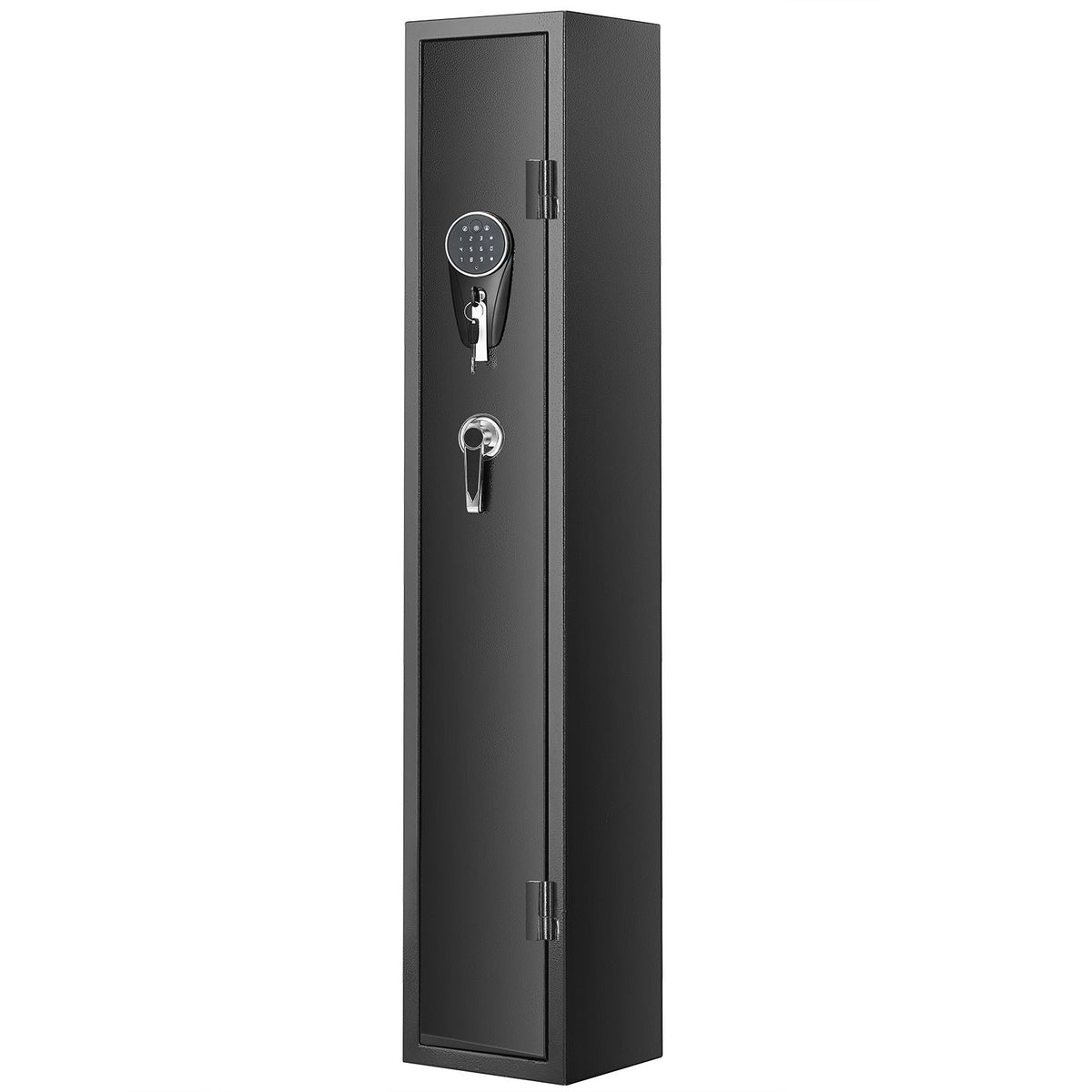 Gun Safe with Digital Keypad & Lock, Holds 2 Rifles & 4 Pistols