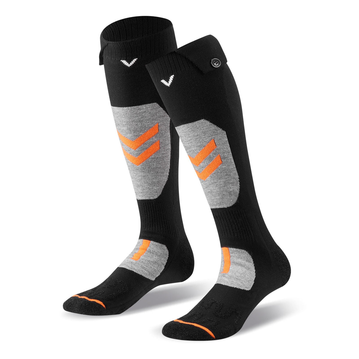 Rechargeable Heated Socks for Cold Weather Outdoor Activities - Size L