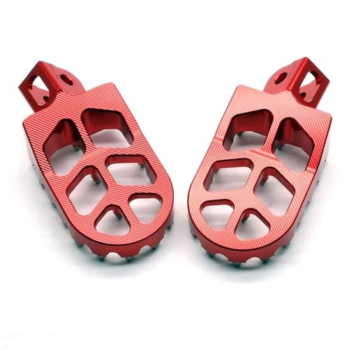 Motorcycle Front Foot Pegs for GROM, Monkey, Dax 125 2025 - CNC Aluminum, MX Style Grip