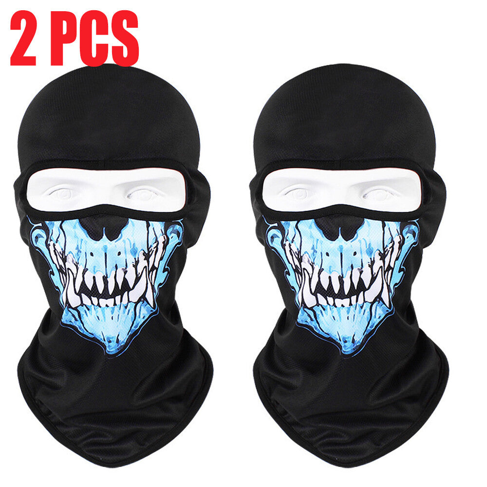 Windproof Tactical Balaclava Face Mask for Outdoor Sports - 2 Pack
