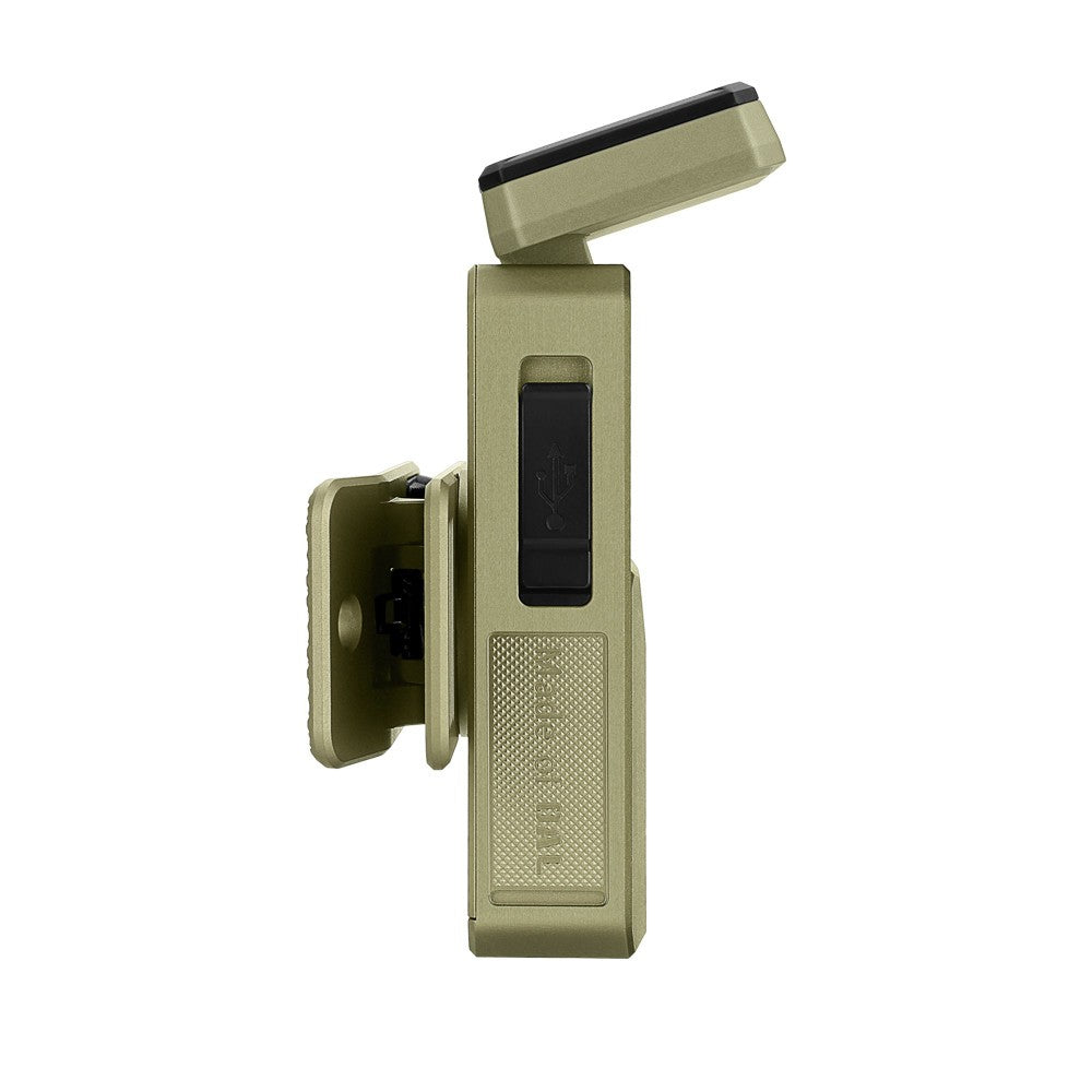 Olight Oclip 2 Ultra Premium Olive Green Clip Light with UV, Flood, Red, Spot - 580 Lumens