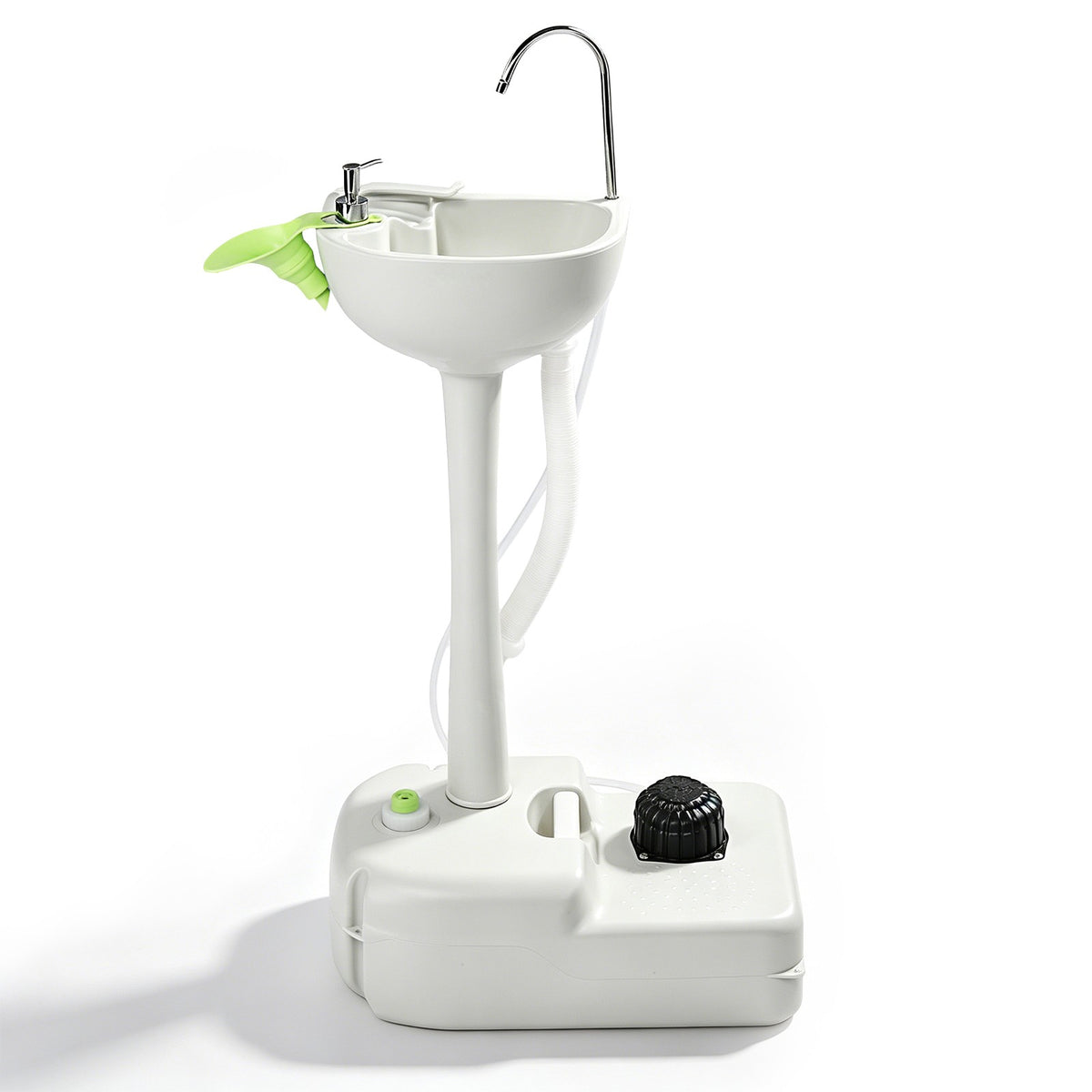 Portable Camping Sink with Water Tank and Foot Pump for Outdoor Use