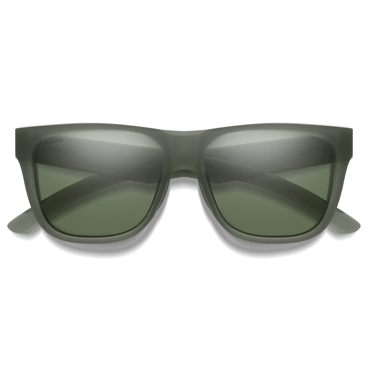 Unisex Lifestyle Sunglasses - Matte Moss Crystal Frame