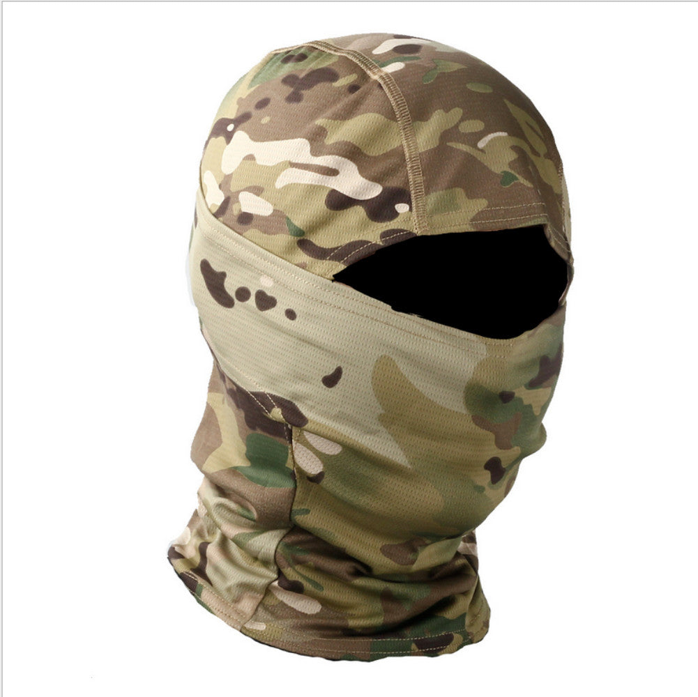 Full Face Tactical Balaclava Mask UV Sun Protection for Outdoor Sports