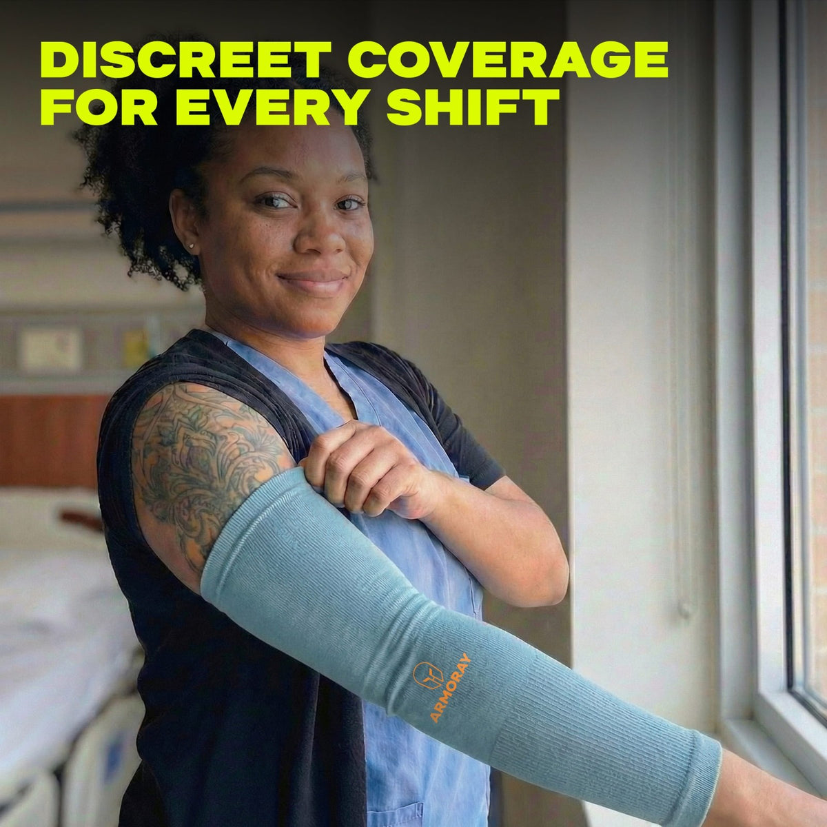 Tattoo Cover Up Arm Sleeves for Men & Women - UV Protection & Compression