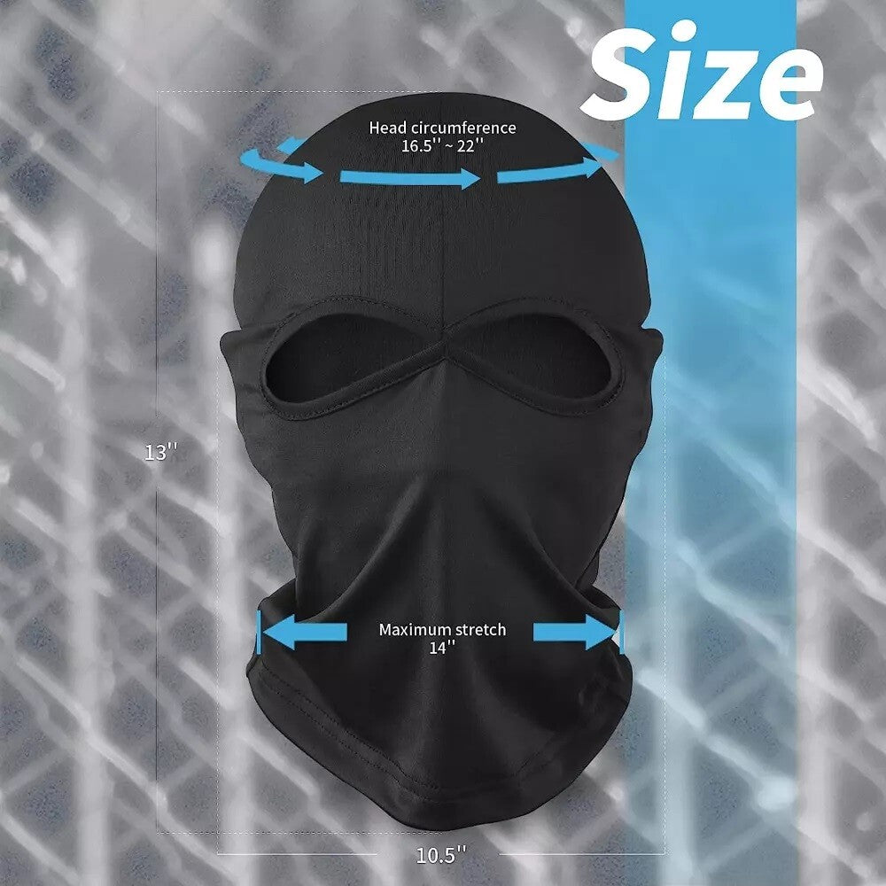 Unisex Thin UV Protection Face Mask for Outdoor Sports and Tactical Activities