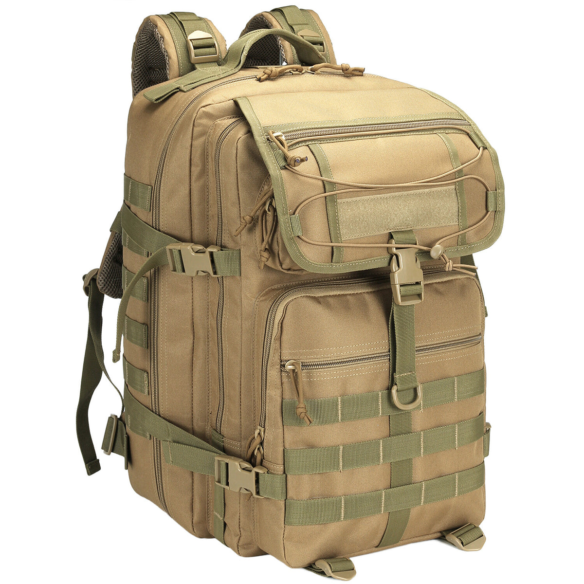 Military Tactical Backpack 30L-70L Large Outdoor Assault Pack with Molle Webbing