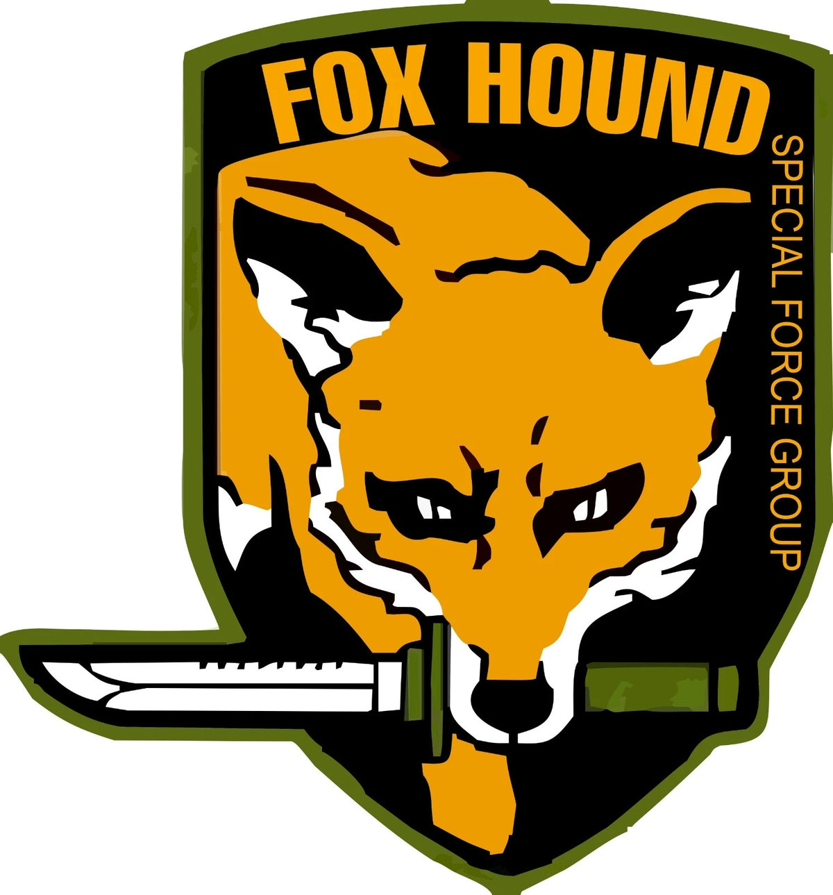 Metal Gear Solid Fox Hound Sticker Decal - 3 Inch Vinyl Weather-Resistant