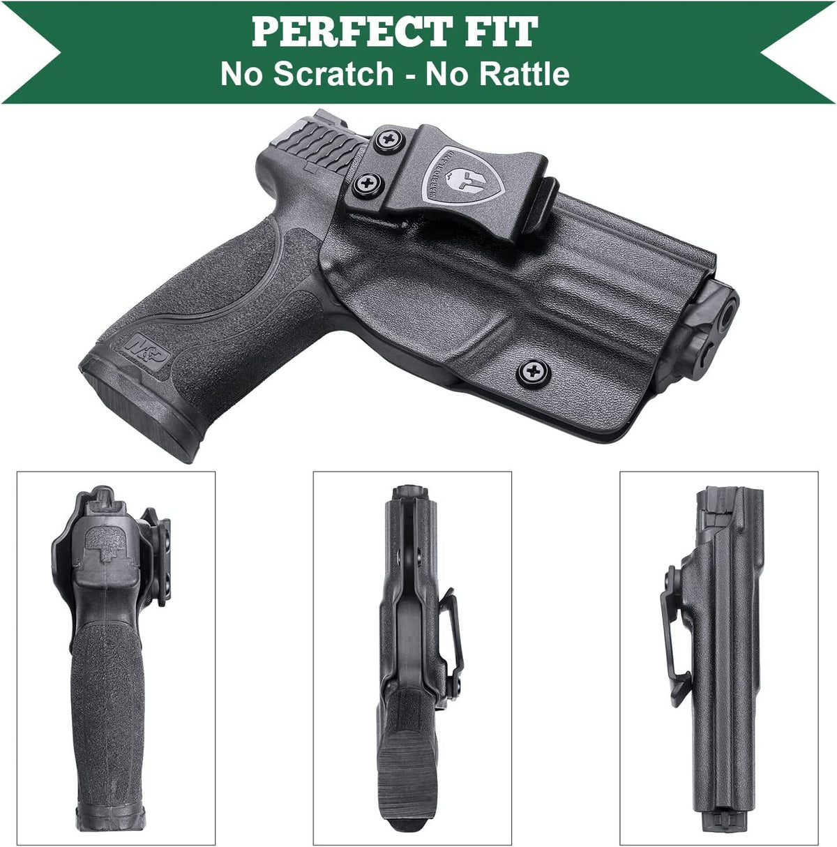 IWB Kydex Holster for S&W M&P 9mm/40 Full Size & Compact - Right Hand