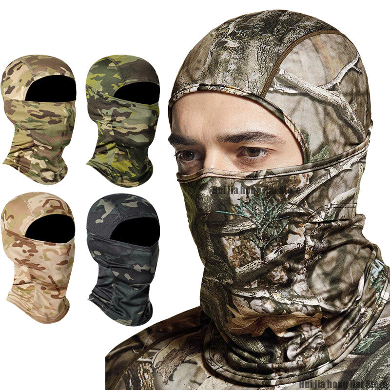 Balaclava Face Mask UV Protection Ski Sun Hood Tactical Camouflage
