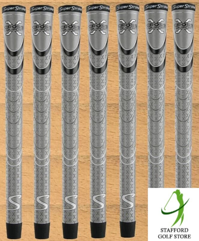 Golf Grip Set - Super Stroke Cross Comfort Undersize, Standard, Midsize & Jumbo