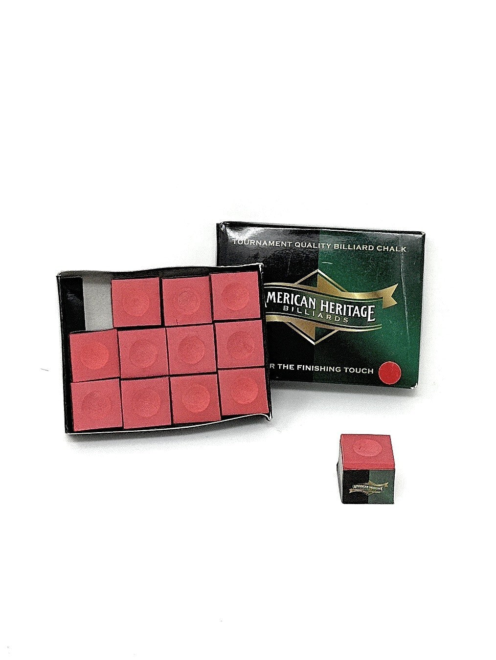 12-Pack Pool Cue Tip Chalk – Tournament-Grade Billiard Chalk for Leather Tips