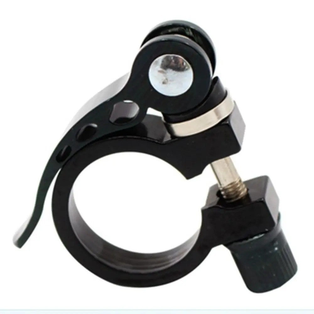Bike Seat Clamp Quick Release Aluminum Alloy 25.4-34.9mm