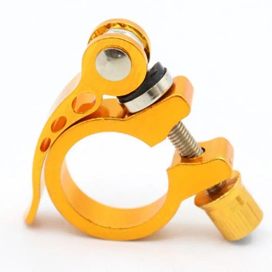 Bike Seat Clamp Quick Release Aluminum Alloy 25.4-34.9mm