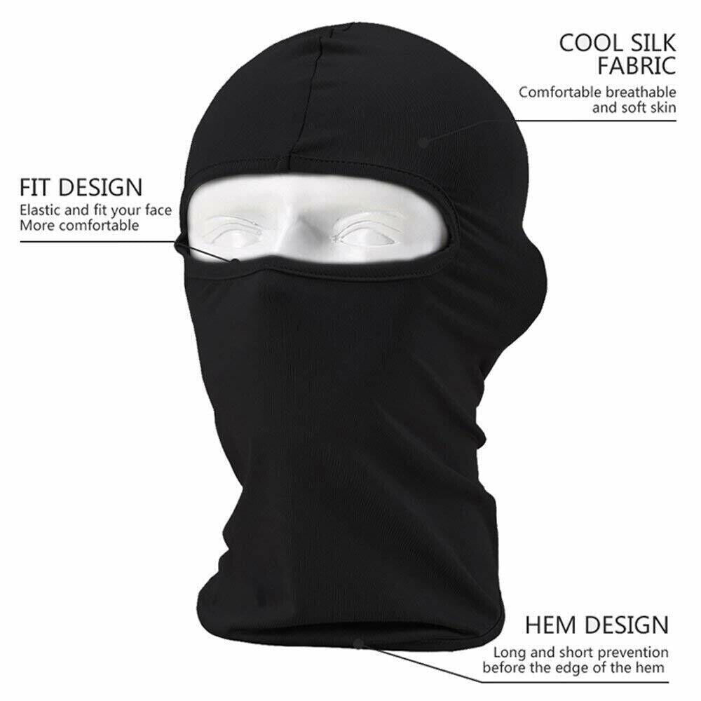 Full Face Ski Mask UV Protection Balaclava for Winter Outdoor Activities