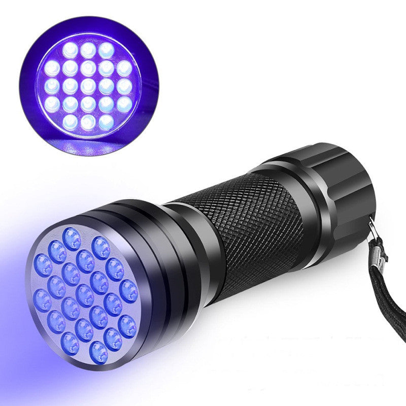 UV Blacklight Flashlight 395 NM Inspection Torch for Pet Stains and Security