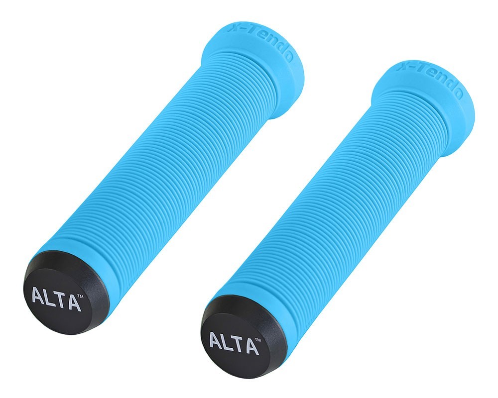 Soft Flangeless Bicycle Handlebar Grips for MTB BMX Hybrid Bikes — Comfort & Control