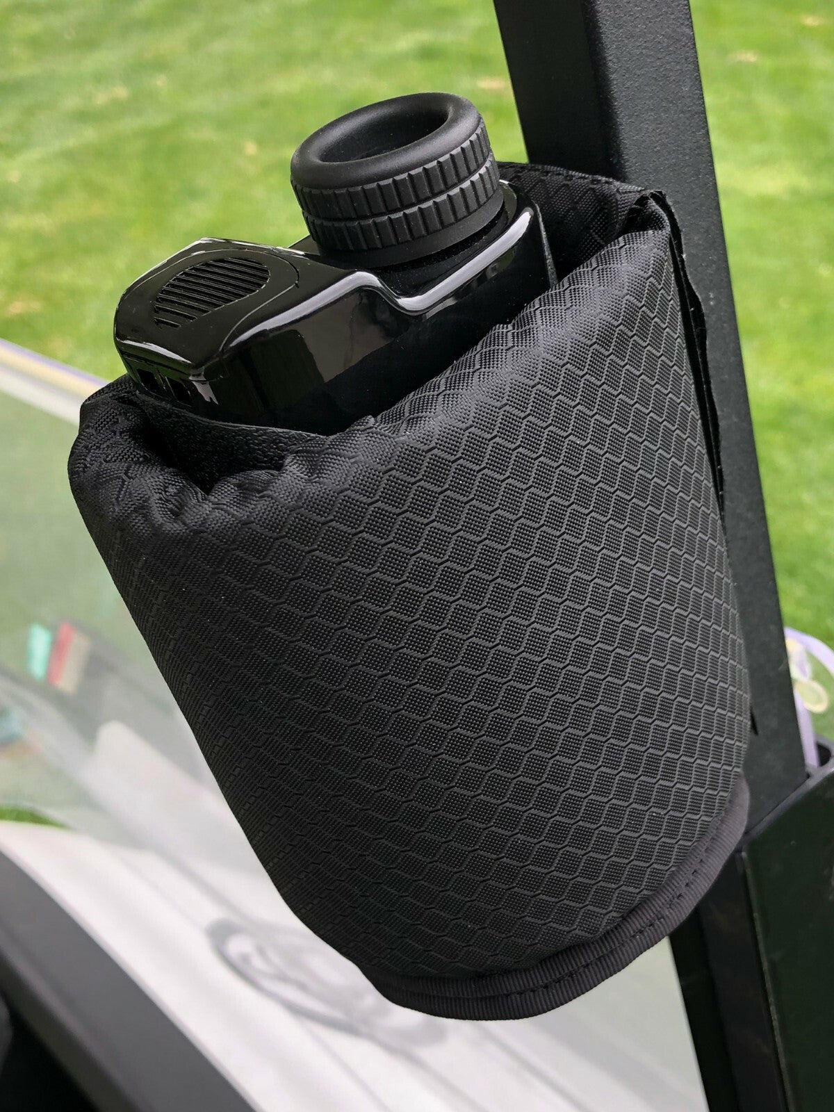 Magnetic Insulated Drink Holder for Cans & Bottles - Durable Worksite Cooler