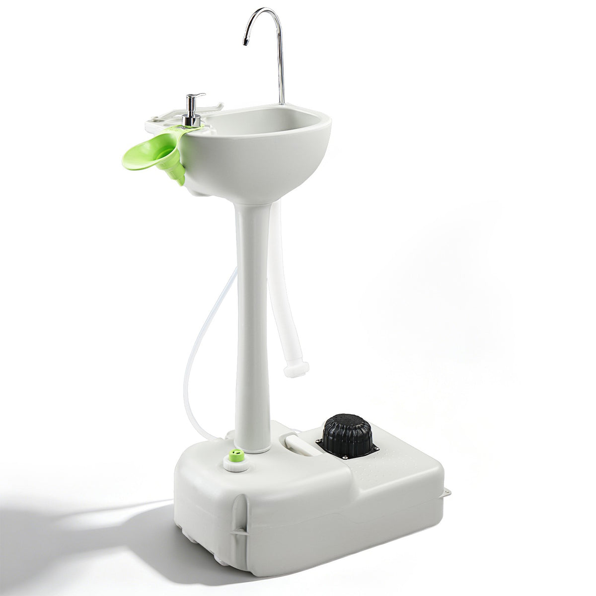 Portable Camping Sink with Water Tank and Foot Pump for Outdoor Use