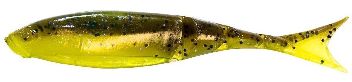 Soft Jerkbait Fishing Lures 4.5 Inch 4 Pack - Multiple Colors