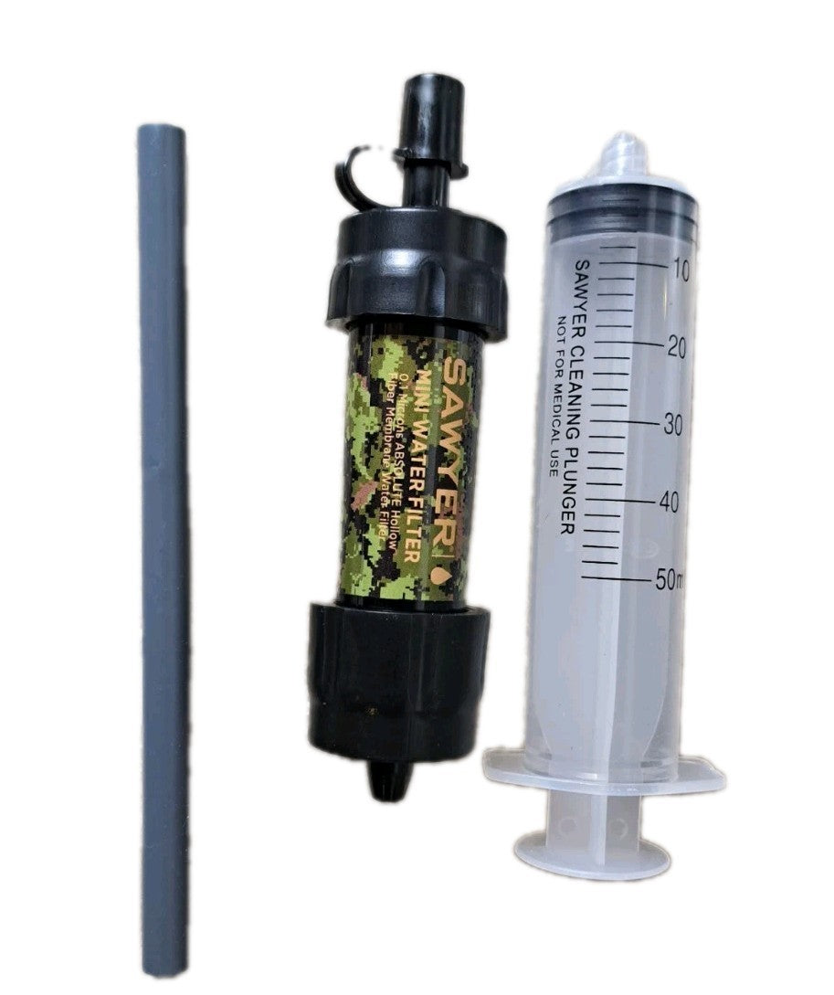 Mini Water Filtration System for Camping Hiking Travel Emergency