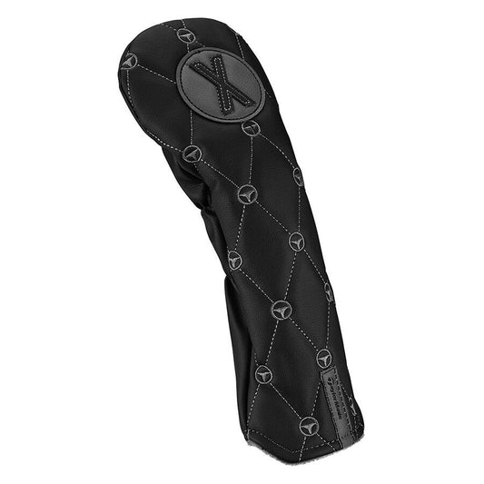 TaylorMade Golf Hybrid Headcover - Patterned Black Protective Cover