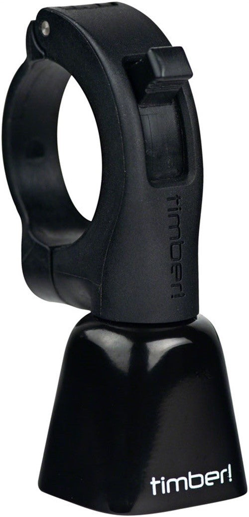 Bike Bell Bolt-On MTB Bell for 35mm Handlebars - Black