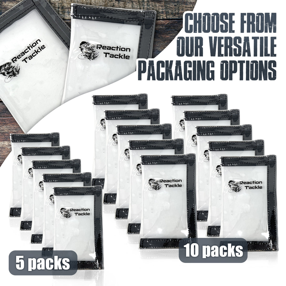 Fishing Lure Wraps 5 or 10 Pack Hook Protectors for Tackle Organization