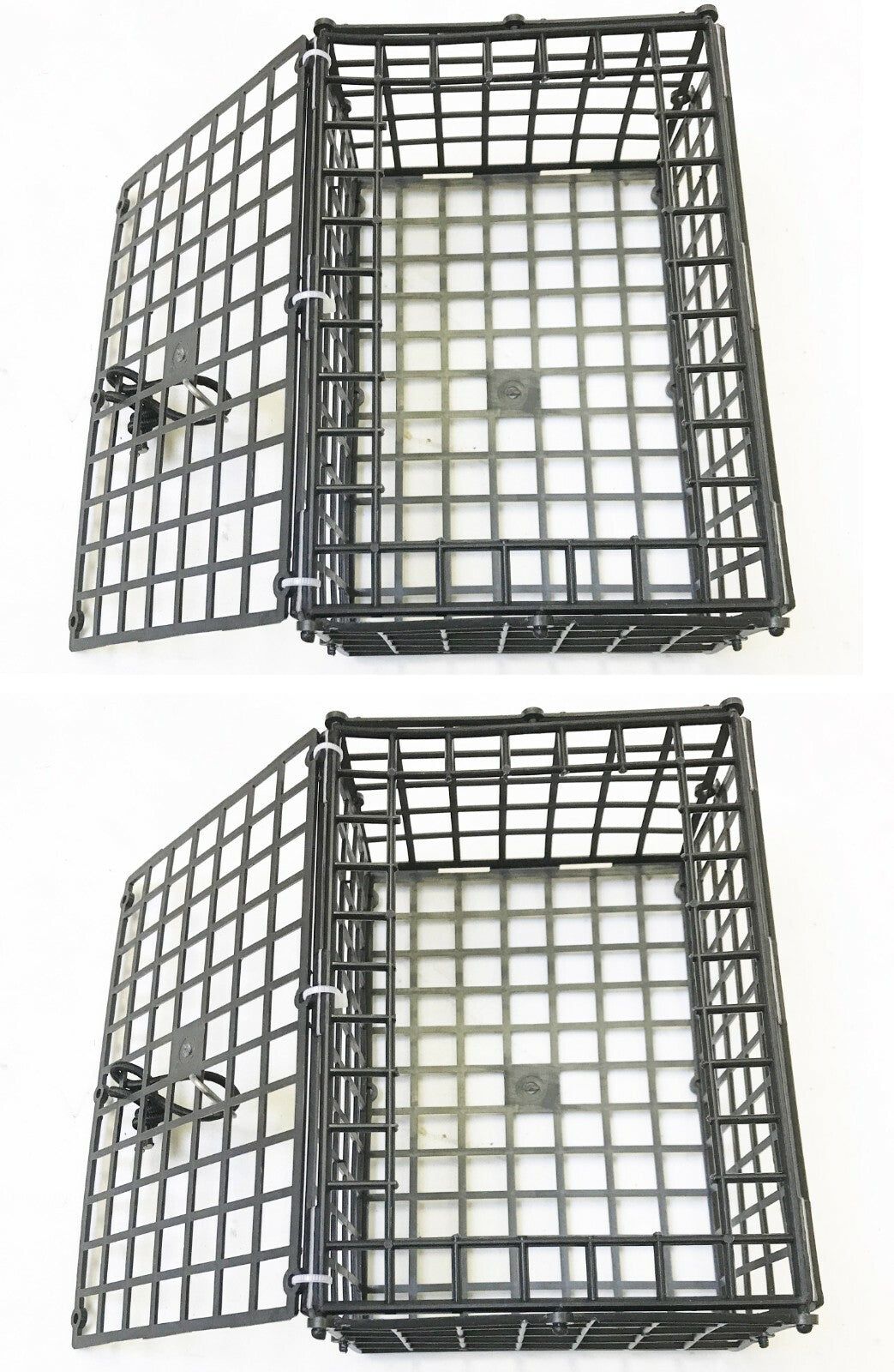 Crab Trap Bait Cage with Vinyl & Plastic Cases for Crabbing | Multiple Sizes