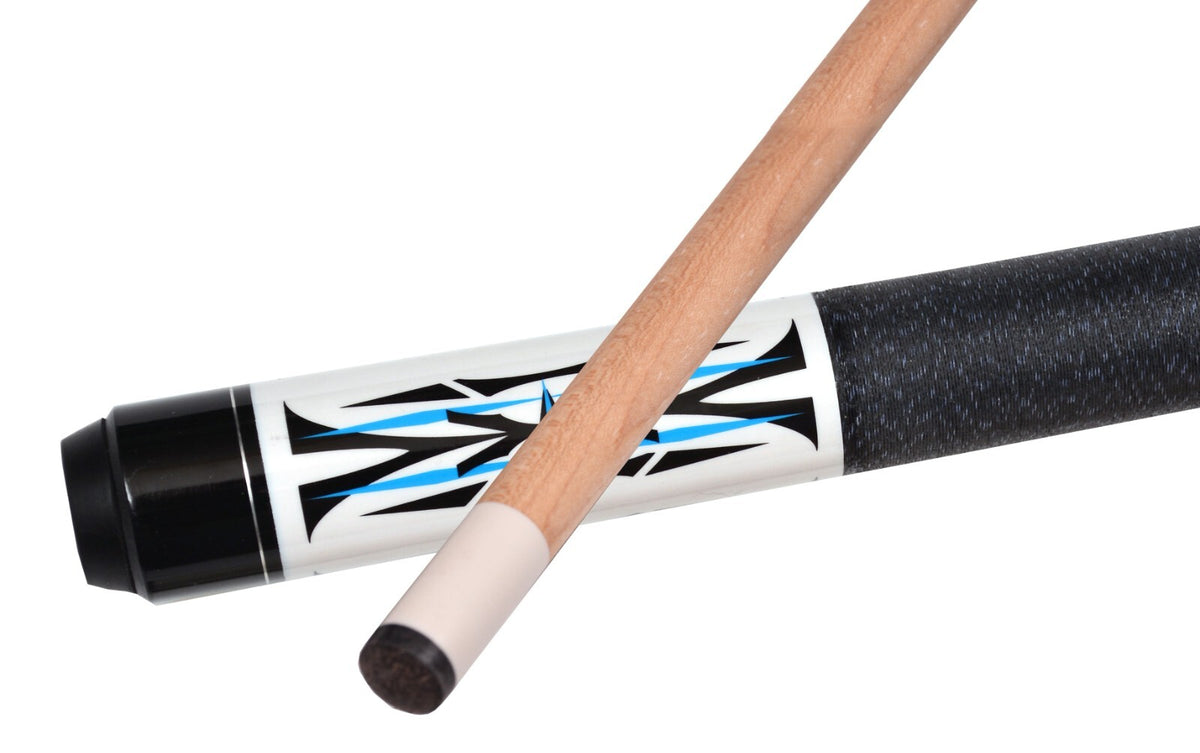 Short Maple Pool Cue Stick 48" 19 oz – Hardwood Canadian Maple, 5/16x18 Steel Joint