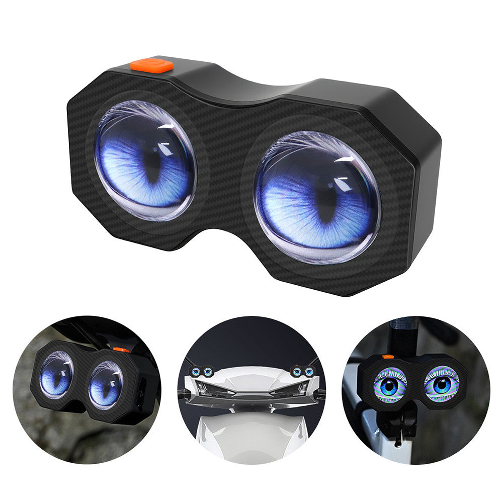 LED Devil Eye Light for Motorcycle Bike App Control Waterproof Decor
