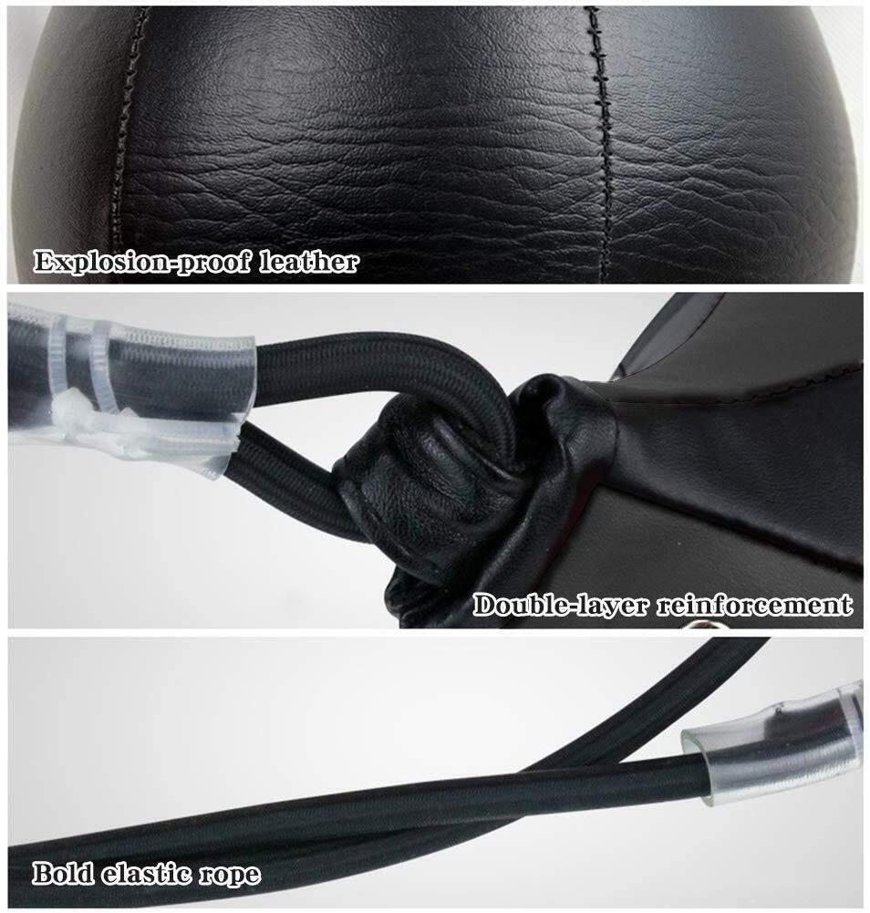 Double End Punching Ball with Speed Bag and Adjustable Headband for Boxing Training