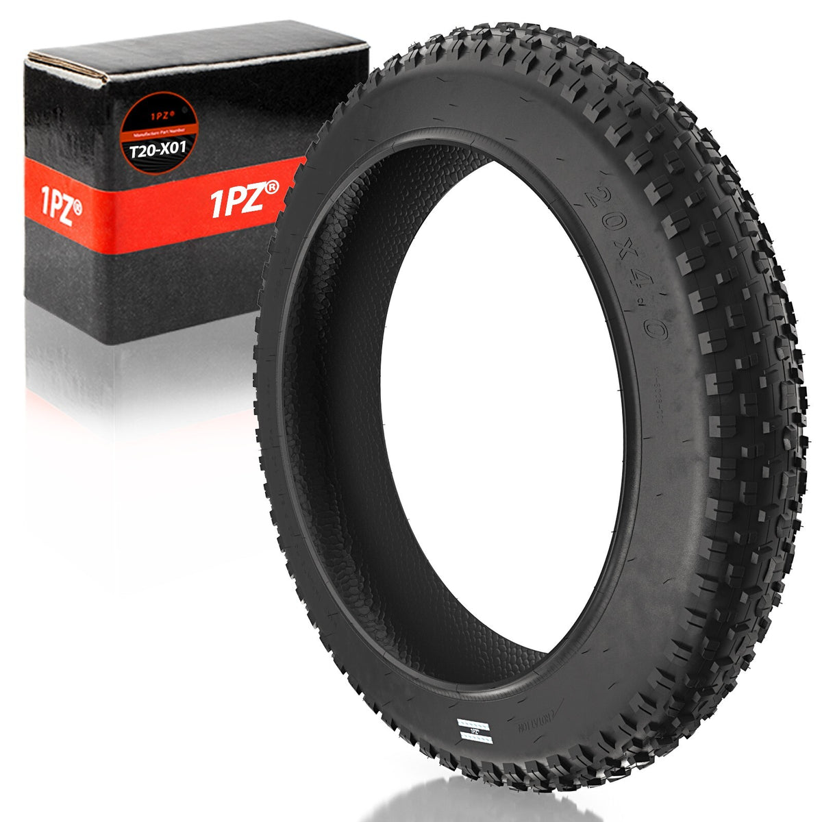 20x4 Inch Fat Bike Tire - Universal E-Bike Mountain Snow Beach Replacement