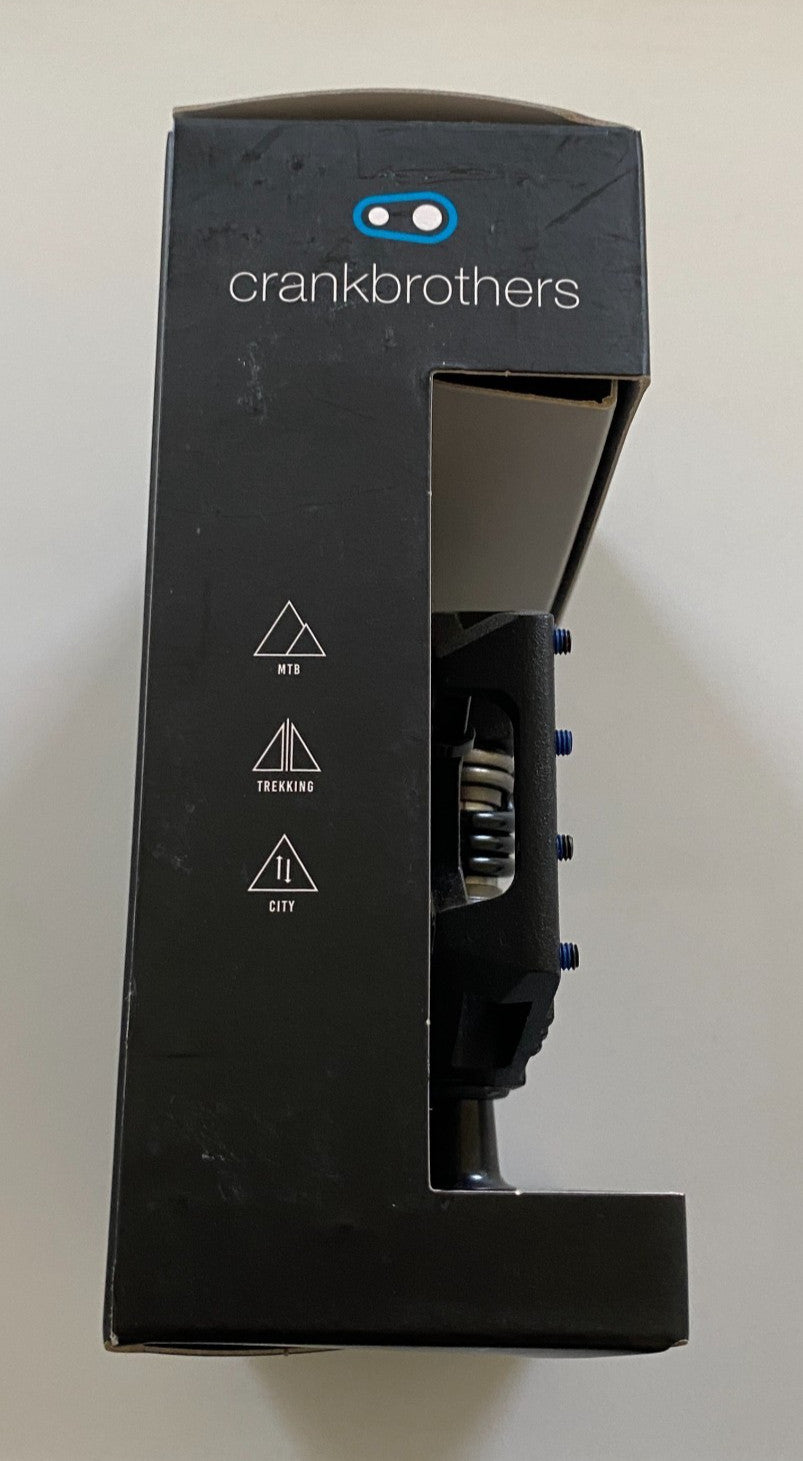 Crank Brothers Double Shot 3 Pedals - Half Platform & Clip-In, Sealed
