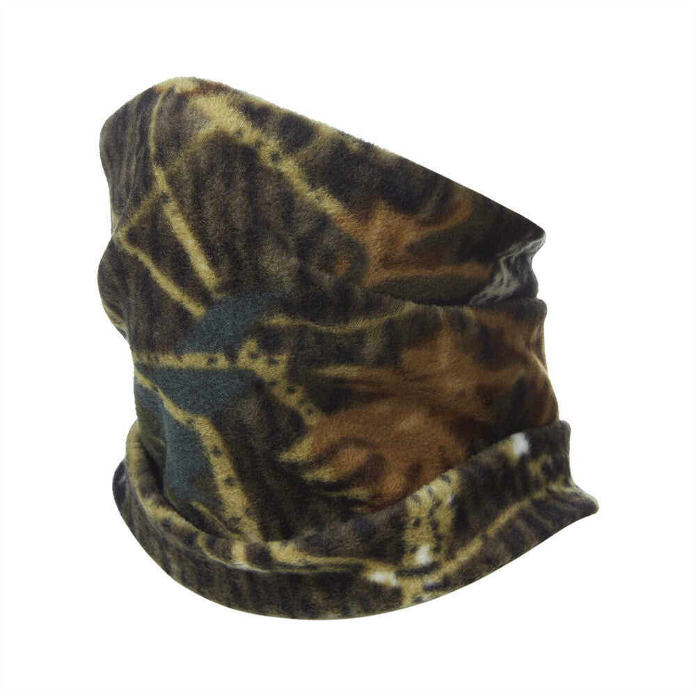 Unbranded Winter Camo Neck Gaiter Face Mask Fleece Cover for Cold Weather