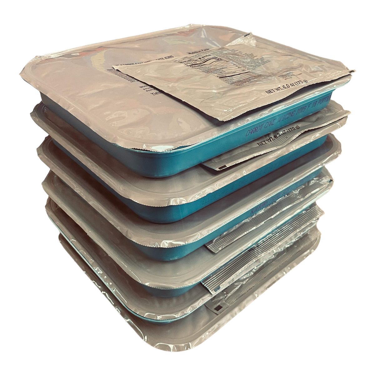 Military Surplus MRE Tray Packs - Variety of Flavors, Large Group Rations