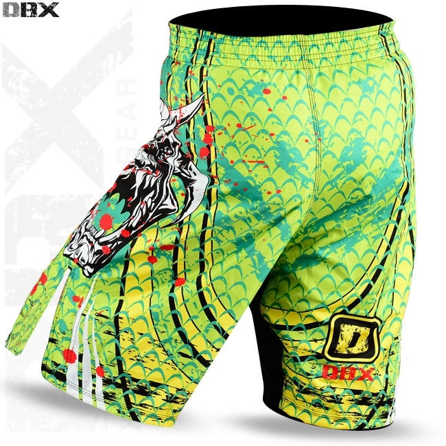 MMA Kick Boxing Shorts Cage Fighter Grappling Fight Gear Satin Training Shorts