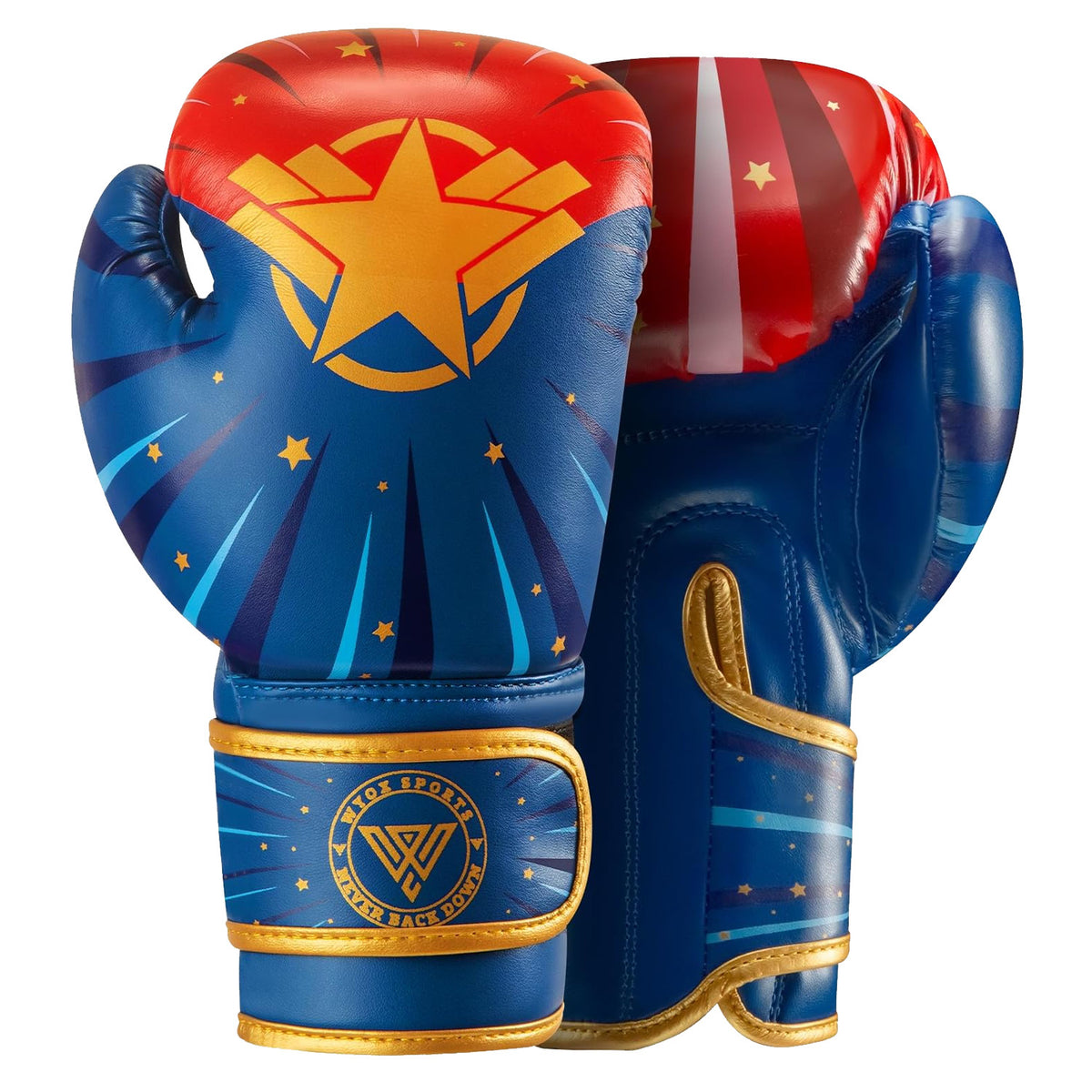 Kids Boxing Gloves & Adult Hand Wraps Set for MMA Kickboxing Training