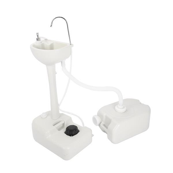 Portable Toilet with Sink and Hand Washing Station - Camping WC 20L Flush