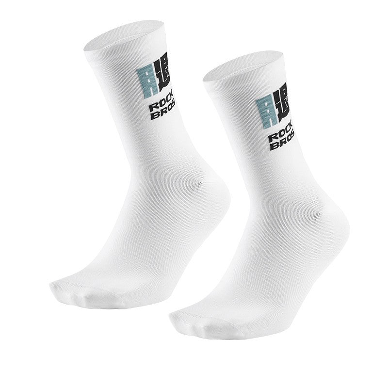 Breathable Cycling Socks 2-3 Pack - Athletic Crew Bike Socks for Men & Women