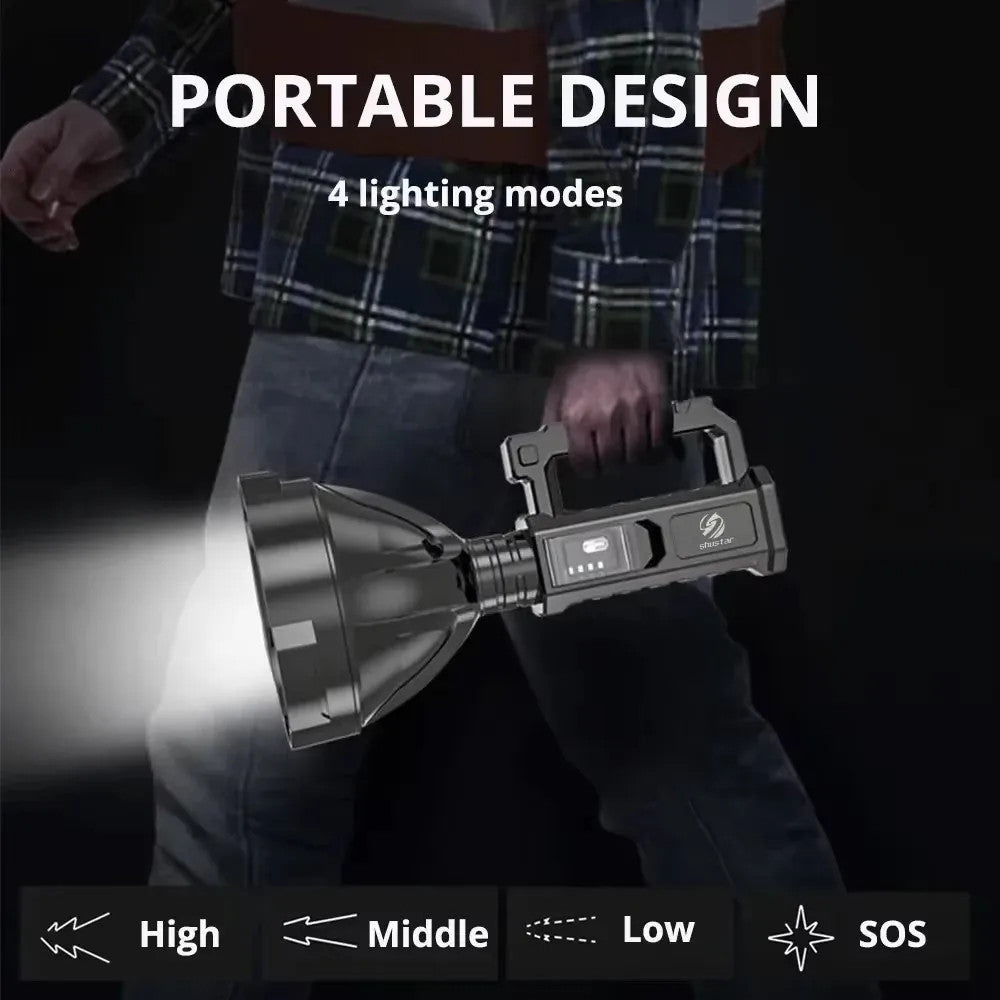 Super Bright 100000 Lumens LED Work Light Spotlight Waterproof Torch