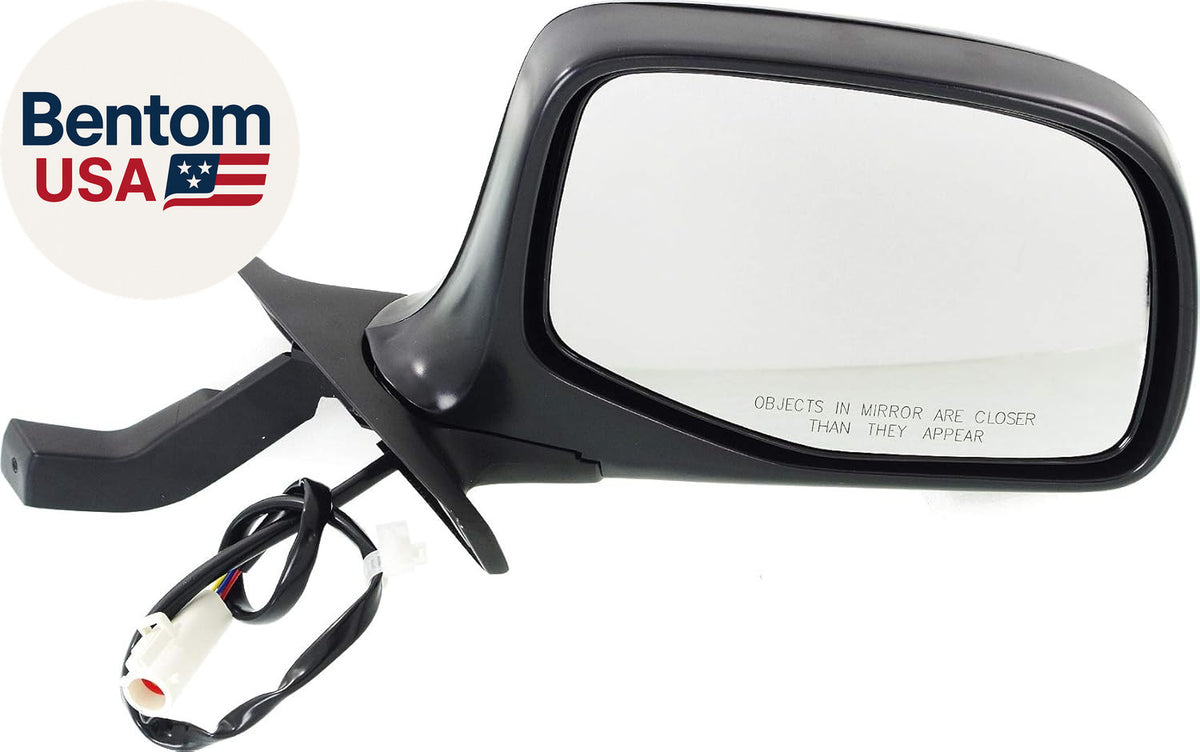 Power Door Mirrors for Ford F-150 F-250 F-350 Bronco 1992-1996 Chrome OE Replacement