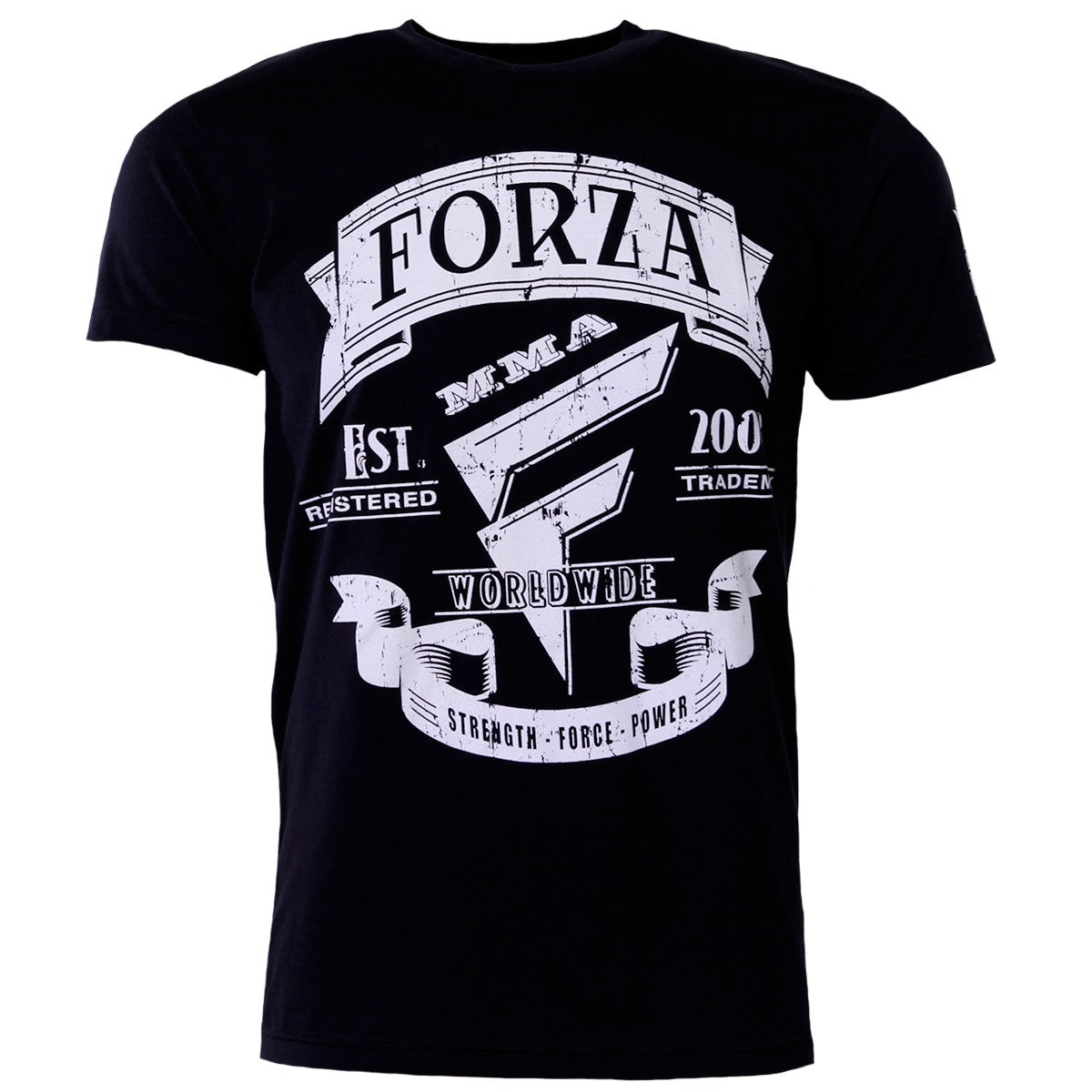Forza Sports Origins MMA T-Shirt - Black, Unisex Athletic Tee